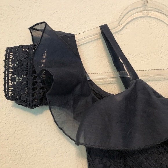 Two Sisters Charlotte Dress Blue Eyelet Small NWT - Picture 3 of 8